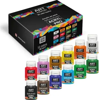 Speciální výtvarná barva Sada akrylových barev ACRYL PRO Composite
