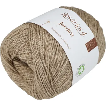 Příze Rosários 4 Příze Jardim – béžová Castanho