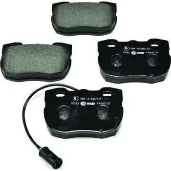 Brzdová destička HELLA PAGID Sada brzdových destiček HPG 8DB 355 005-841