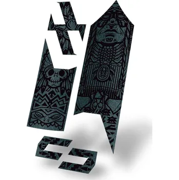 Blatník na kolo Unleazhed polep blatníku m02 skin sticker - tatanka dark