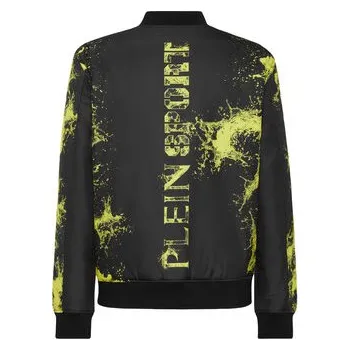 Pánský bomber Plein Sport Bunda bomber 28347 Černá Regular Fit 3XL