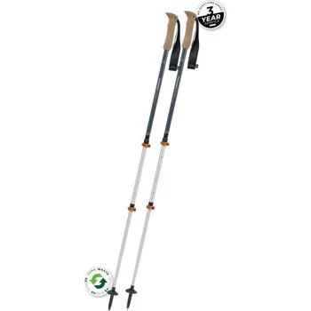 Trekingová hůl Trekingové hole Komperdell Ridgehiker Cork Powerlock K s absorpčním systémem Antishock