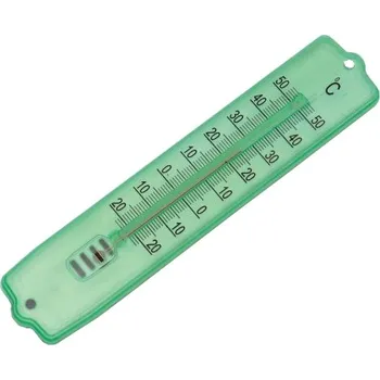 Domácí teploměr Teploměr pokojový/venkovní plast 20x4,5cm COLOR, mix barev KUTIL Sklad7 590014.00 (KUTIL Sklad7)