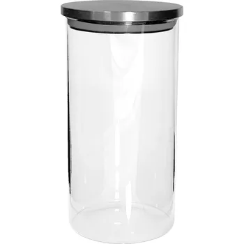 Dóza na potraviny Dóza sklenice 1,25L s víčkem vzduchotěsná TUBE KUTIL Sklad7 434877.00 (KUTIL Sklad7)