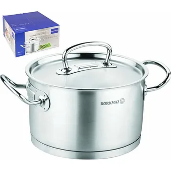 Hrnec Hrnec Nerez ¤20x12cm 3,8L KORKMAZ PROLINE vč. indukce KUTIL Sklad7 411610.00 (KUTIL Sklad7)