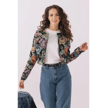 Dámské sako Blejzr Olawale Black Flo, XS