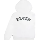 PHILIPP PLEIN Mikina 20445 Bílá Regular Fit 6