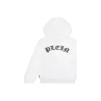 Pánská mikina PHILIPP PLEIN Mikina 20445 Bílá Regular Fit 6