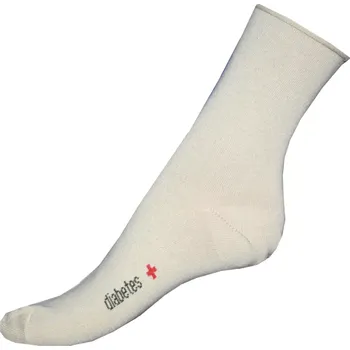 Dámské ponožky Ponožky Matex Diabetes 333 sv.káva velikost 38-39