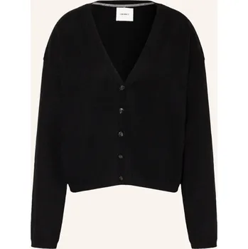 Dámský svetr Lisa Yang Dámský Pletený Kabátek Abby Z Kašmíru, černá, 36