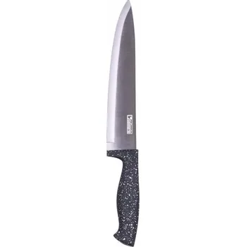 Kuchyňský nůž Nůž kuchyňský kuchařský 20cm CHEF GRANIT černý KUTIL Sklad7 4953099.10 (KUTIL Sklad7)