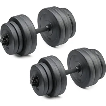 Set jednoručních nakládacích činek 2 x 15 kg TRINFIT NCP 25 mm
