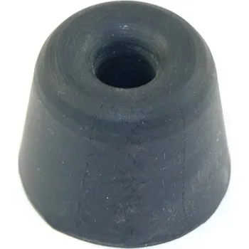 Zarážka dveří gumová ¤ 2,5cm černá CZ KUTIL Sklad7 6680040.00 (KUTIL Sklad7)