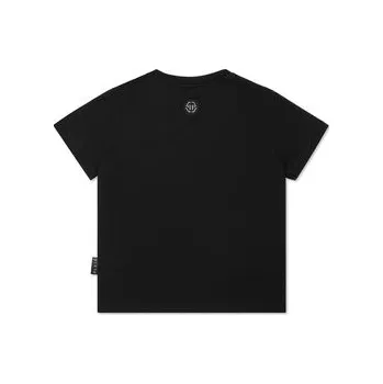 Pánské oblečení PHILIPP PLEIN T-Shirt 28185 Černá Regular Fit 6