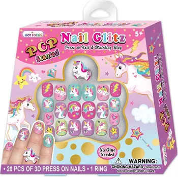 Magnetická kreslící tabulka Sada na nehty JEDNOROŽEC