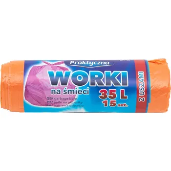 Pytle na odpadky Pytle na odpad 35L/15ks, 50x60cm, 13µm s uchy SUPER KUTIL Sklad7 402450.00 (KUTIL Sklad7)