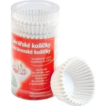Jednorázové nádobí Košíčky papírové cukrářské bílé ¤25mm 200ks BOX KUTIL Sklad7 4513537.00 (KUTIL Sklad7)
