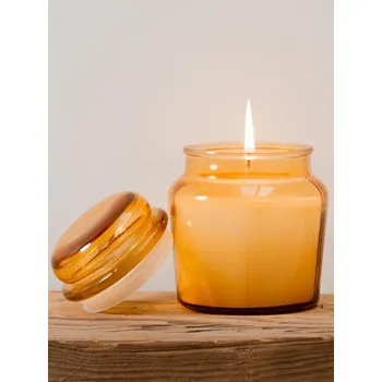 Svíčka Chehoma Svíčka ve žlutém skle