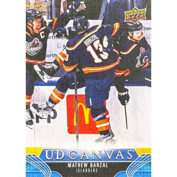 Sběratelská karetní hra insert karta MATHEW BARZAL 23-24 UD Ser. 2 Canvas číslo C173