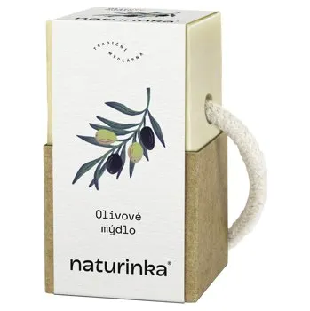 Mýdlo OLIVOVÉ MÝDLO 210 g NATURINKA