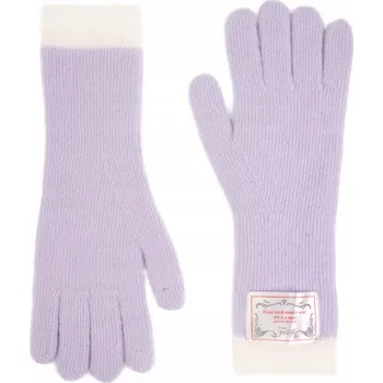 Rukavice Dámské zimní rukavice Tilly - teplé s angorou, dlouhé Světle modré