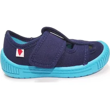 Chlapecká obuv Chlapecké bačkory Anatomic FLEXIBLE MULBERRY F004 tm.modrá, modrá podrážka Velikost: 27