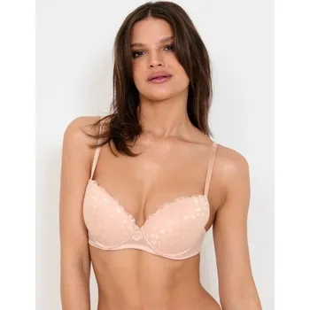 Podprsenka Sinsay - Push-up podprsenka - béžová - 606CE-02X - 606CE-02X-70B