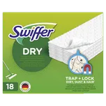 SWIFFER Sweeper Prachovky Na Podlahu, Zachycují Prach 18 ks