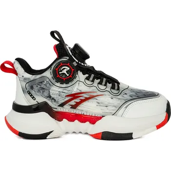 Dětská treková obuv Sportovní obuv Apawwa WE790R, bílá, černá, červená Velikost: 35