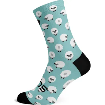 SOX cyklistické sportovní ponožky sheep socks - bezešvé Velikost: M
