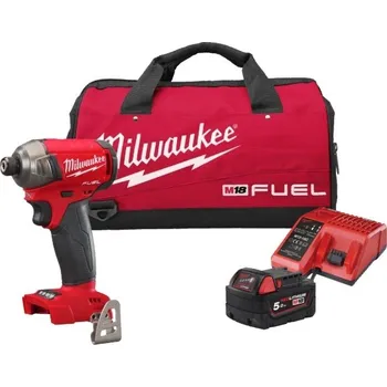 Elektrické nířadí MILWAUKEE M18 FQID-501BRF - FUEL™ SURGE™ ¼″ Hex hydraulický rázový utahovák - 4933500777