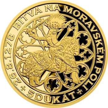 Pětidukát ČR 2023 - Bitevní pole proof