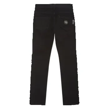 Pánská móda PHILIPP PLEIN Jeansy 20159 Černá Comfort Fit 10