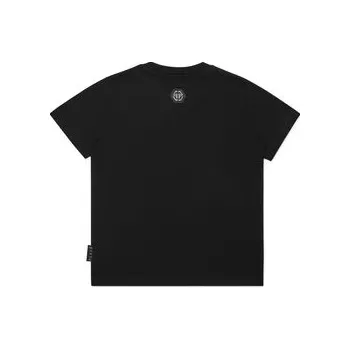 Pánské tričko PHILIPP PLEIN T-Shirt 28193 Černá Regular Fit 6