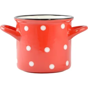 Miska keramika polévková 385ml s uchy PUNTÍKY KUTIL Sklad7 615036.00 (KUTIL Sklad7)