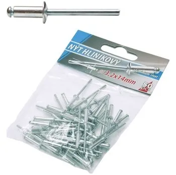 Nýt Nýty trhací ¤3,2x6mm 50ks FESTA KUTIL Sklad7 8023970.00 (KUTIL Sklad7)