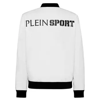 Pánská bunda Plein Sport Bunda bomber 28345 Bílá Regular Fit 3XL