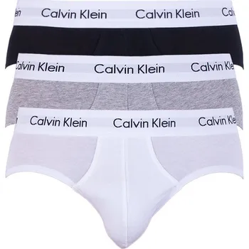Slipy Calvin Klein pánské slipy Calvin Klein černá | bílá | šedá 1764298