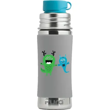 Kojenecká láhev Pura silikonový návlek na láhev – 260 ml, 325 ml - Monster