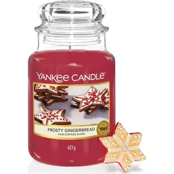 Vonná svíčka Yankee Candle Frosty Gingerbread 623 g