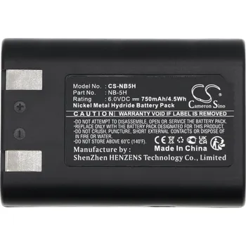 Baterie Cameron Sino CS-NB5H pro Canon PowerShot 600 - neoriginální