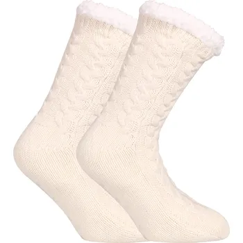 Pánské ponožky Teplé ponožky Gianvaglia bílé (1565) 35/42 Možnost vrácení zboží ZDARMA do 120 dnů!