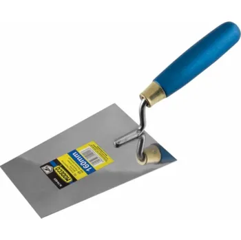 Zednické hladítko Modeco Trapézové nerezové hladítko, 2-bodově svařované, 160mm - MN-74-023