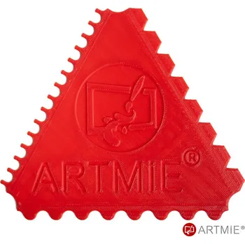 Malířská špachtle ARTMIE recyklovatelná špachtle/hřeben 3 v 1