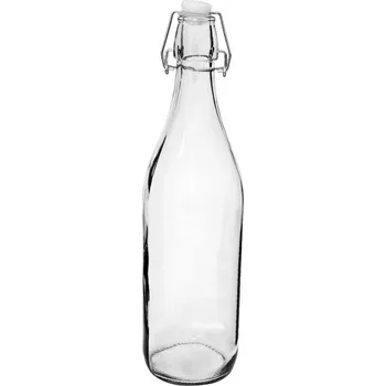 Láhev Láhev sklo patentní uzávěr 500ml kulatá ROUND KUTIL Sklad7 429820.00 (KUTIL Sklad7)