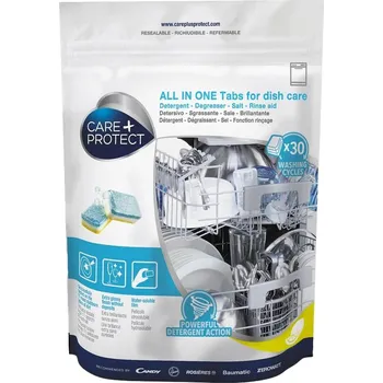 Příslušenství pro myčku CARE + PROTECT Tablety do myčky All in One 30 ks