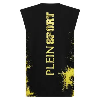 Plein Sport Tank top 28361 Černá Regular Fit S