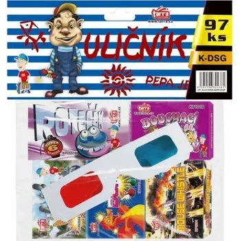 Zábavní pyrotechnika DĚTSKÝ SET ULIČNÍK - 97ks - 30/1