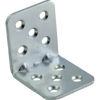 Úhloměr Úhelník 48x 48/40mm s2,5mm děr10 UP5 (odběr bal.10ks) KUTIL Sklad7 8315302.00 (KUTIL Sklad7)