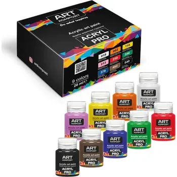 Speciální výtvarná barva Sada akrylových barev ACRYL PRO Composite